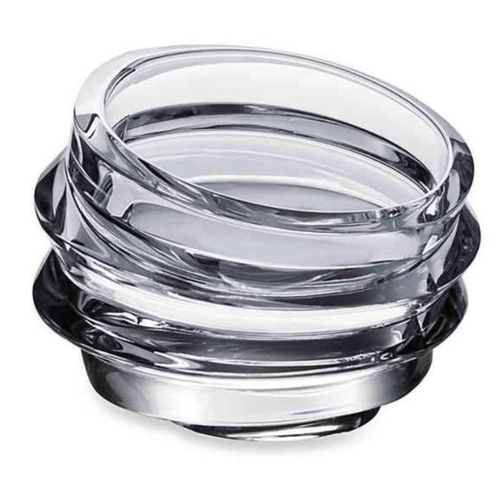 NIB Orrefors Eko leaded crystal bowl